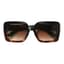 Kính mát Uniqlo Big Square màu trong 80 Clear