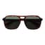 Kính mát Uniqlo Double Bridge màu nâu 37 Brown