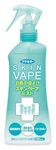 Xịt chống muỗi Fumakilla Skin Vape Mist 200ml — Chai xanh