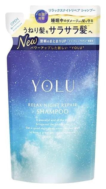 YOLU リラックスナイトリペアシャンプー 詰替 370ml