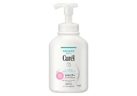 Dầu gội tạo bọt Curél Foaming Shampoo chai vòi 480ml