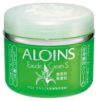 Kem dưỡng ẩm toàn thân ALOINS Eaude Cream S không hương 185g