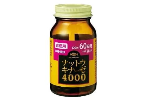 Viên uống ORIHIRO Nattokinase 4000 120 viên 60 ngày