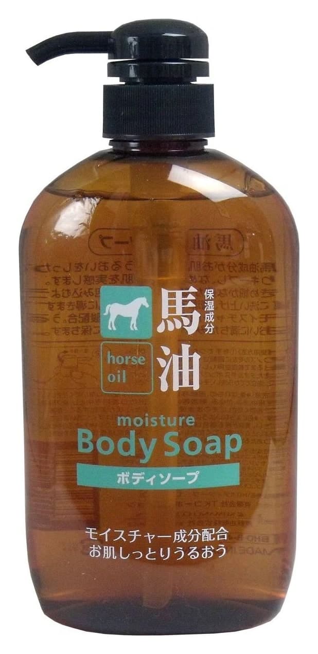 Sữa tắm dầu ngựa Kumano Yushi Horse Oil 600ml