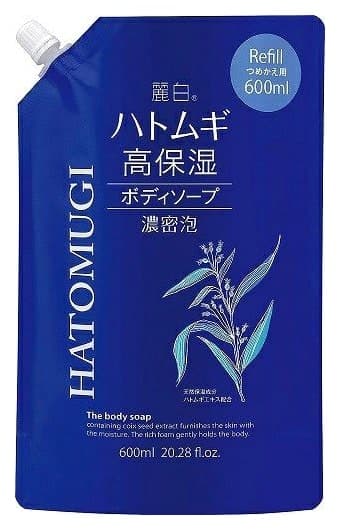 Sữa tắm Reihaku Hatomugi High Moisture túi thay thế 600ml