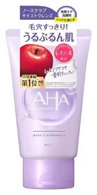 Sữa rửa mặt BCL AHA Cleansing Research Wash Cleansing A Retinol 120g (tuýp tím)