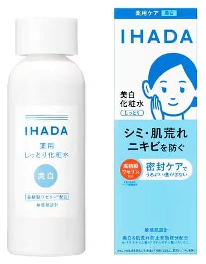 Nước Hoa Hồng Dưỡng Trắng Da Ihada Clear Lotion 180mL