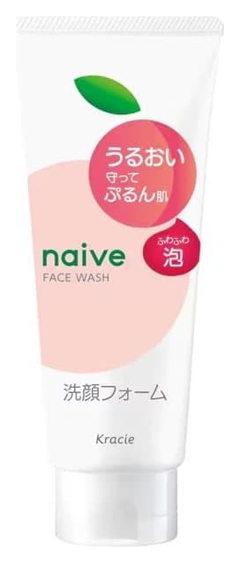 Sữa rửa mặt Naive Face Wash Moist (đào) 120g