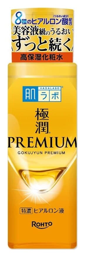 Lotion dưỡng ẩm Hada Labo Gokujyun Premium Hyaluronic 170ml – Chai vàng