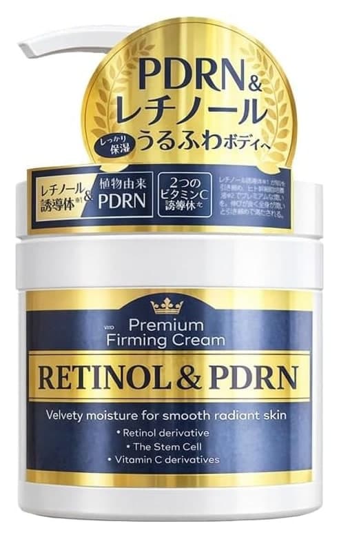 Kem dưỡng thể săn chắc Retinol & PDRN Premium Firming Cream Nhật Bản 480g