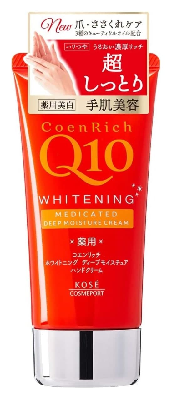 Kem dưỡng da tay Kose Coenrich Q10 Whitening Deep Moisture 80g