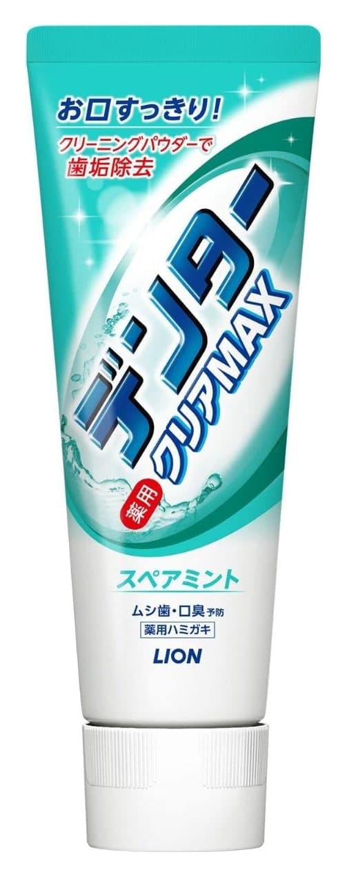 ライオン デンタークリアMAX スペアミント 140g