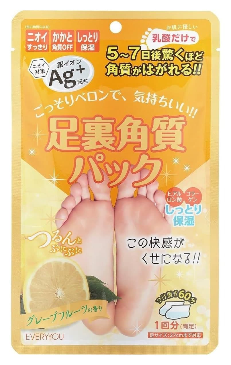 Mặt Nạ Lột Tế Bào Chết Bàn Chân Doshisha Every You Ag+ (1 Đôi)