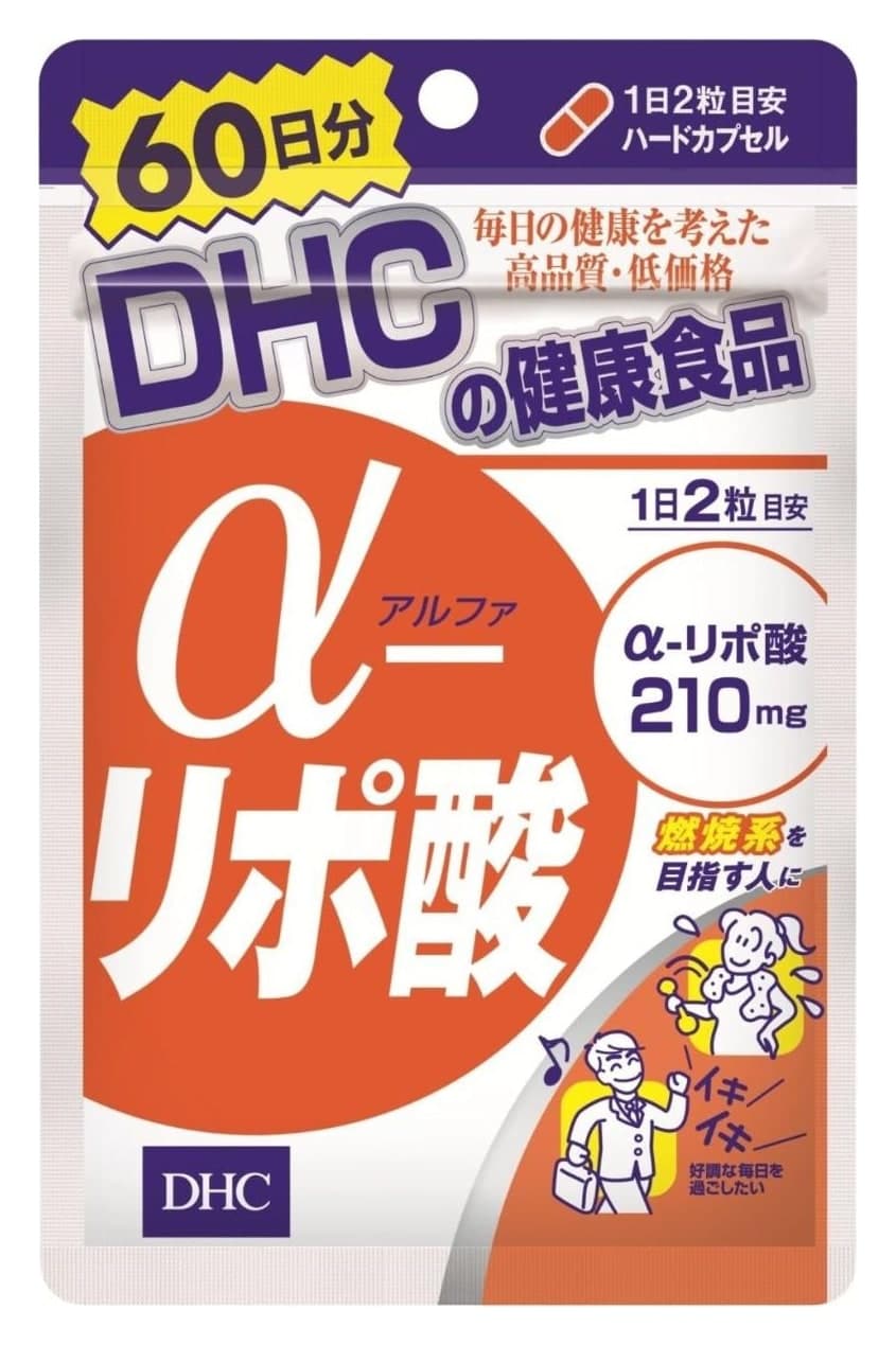 Viên uống DHC Alpha Lipoic Acid (α-Lipoic) 60 ngày 120 viên