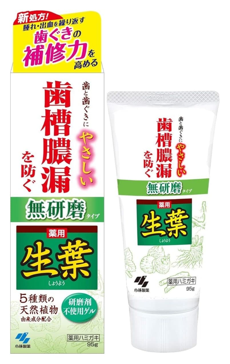 Kem đánh răng Kobayashi Shoyo không hạt mài 95g (xanh)