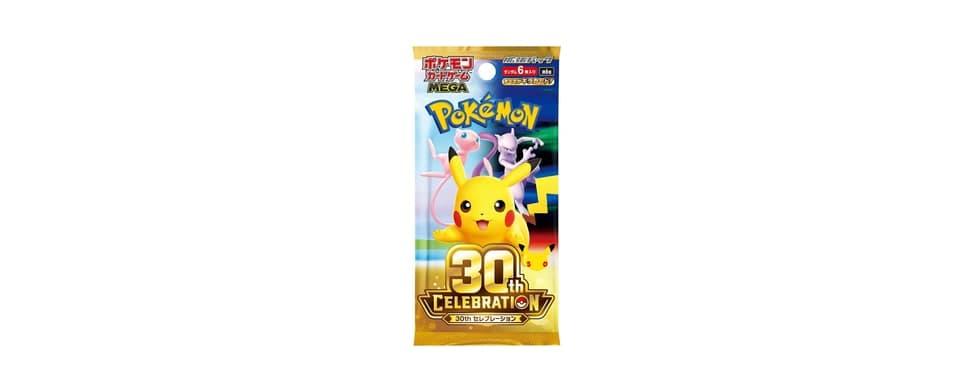Thẻ bài Pokémon TCG MEGA 30th CELEBRATION (Bản tiếng Nhật)