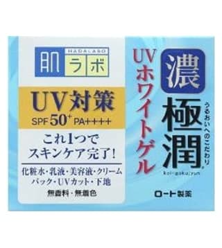 Gel chống nắng dưỡng ẩm Hada Labo Gokujyun UV White Gel SPF50+ PA++++ 90g