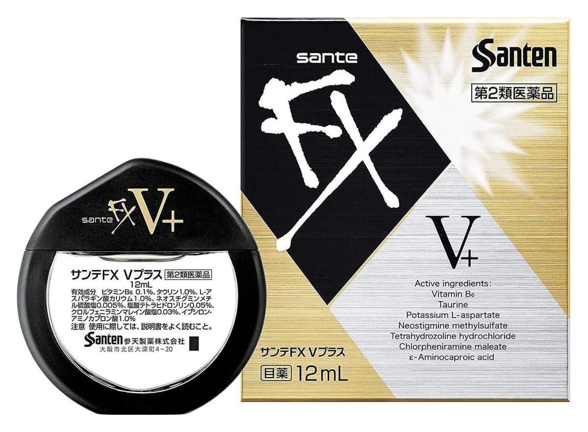Thuốc nhỏ mắt Santen Sante FX V Plus 12ml