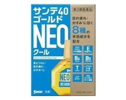 Thuốc nhỏ mắt Santen Sante 40 Gold Neo Cool 12ml