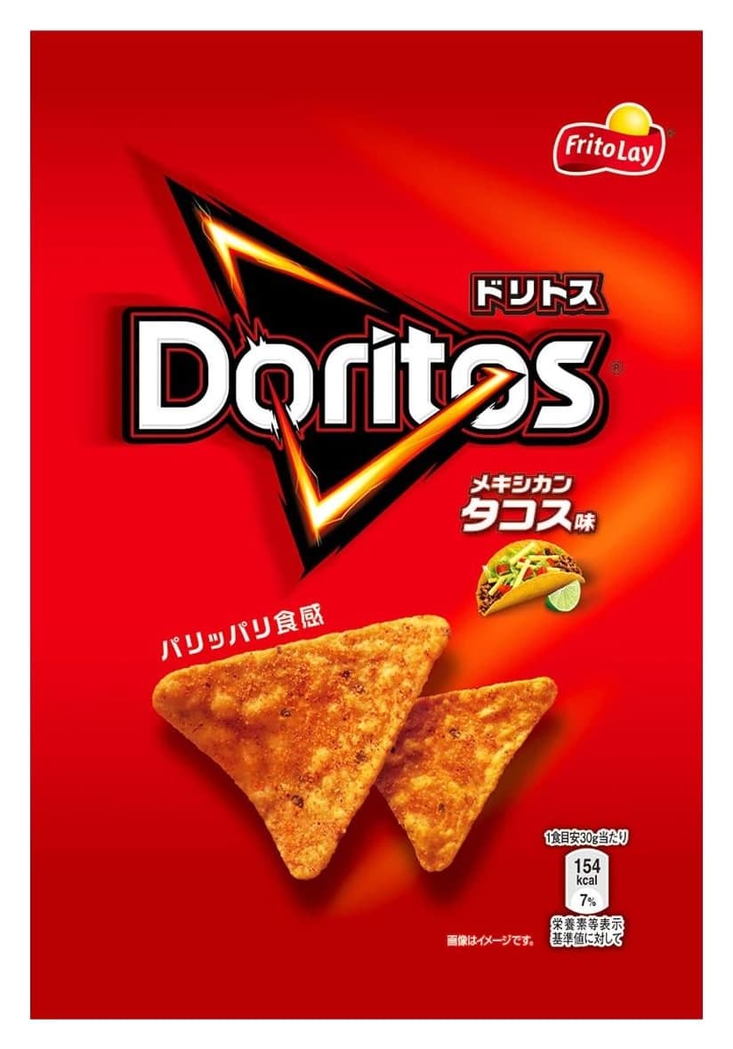 Bánh snack bắp nướng Doritos vị sốt Taco cay ngọt gói siêu lớn Ultra Size 305g