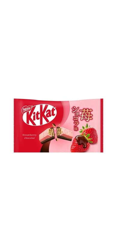 Bánh xốp sô-cô-la Nestle KitKat vị dâu Strawberry Chocolat