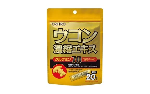 Cốm tinh chất nghệ giải rượu bảo vệ gan Orihiro Ukon 20 gói