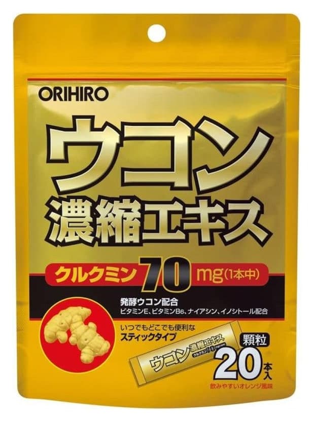 Cốm tinh chất nghệ giải rượu bảo vệ gan Orihiro Ukon 20 gói