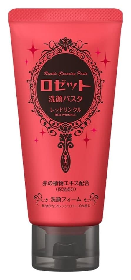 Sữa rửa mặt đất sét đỏ chống lão hóa Rosette Red Clay Wrinkle 120g (Đỏ)