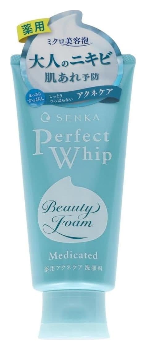 Sữa rửa mặt Senka Perfect Whip Acne Care CICA 120g
