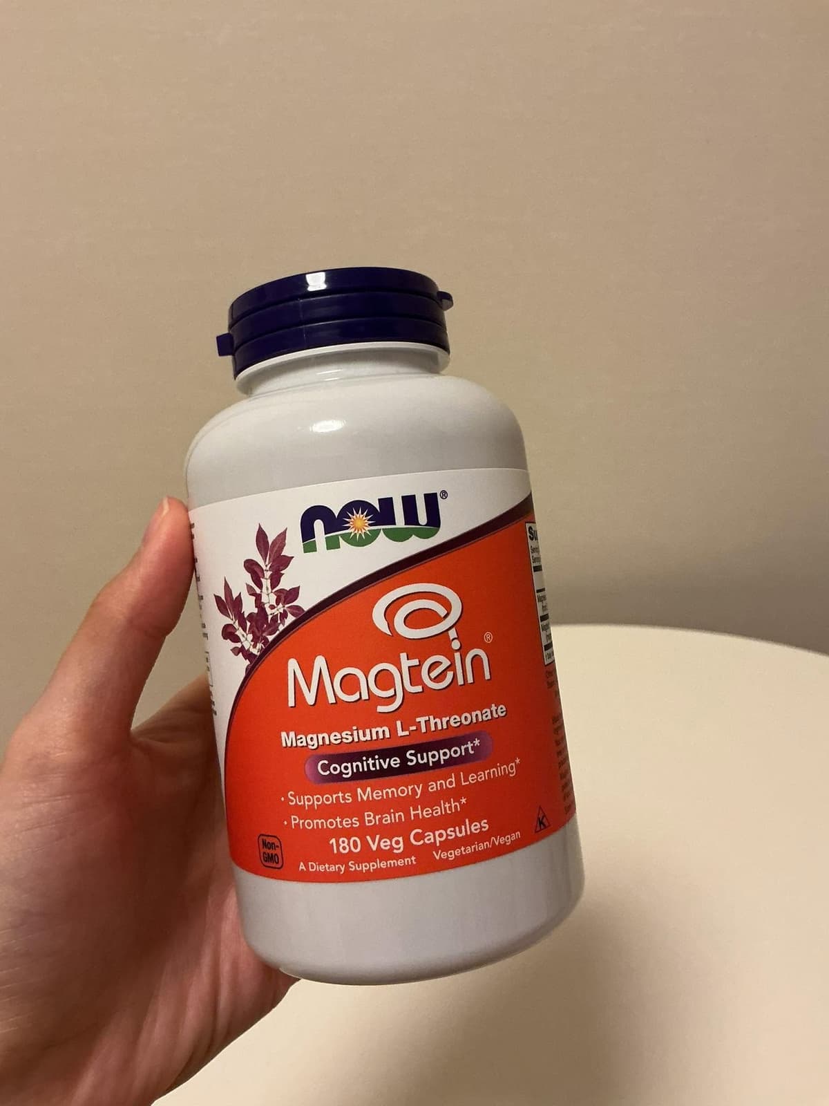 Viên Uống NOW Magtein Magnesium L-Threonate 180 Viên