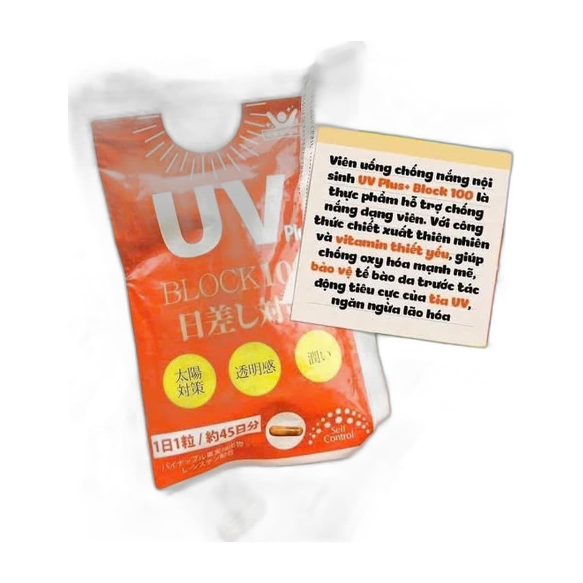 Viên Uống Chống Nắng UV Plus Block 100