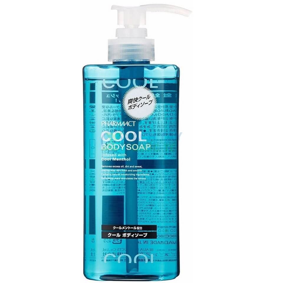 熊野油脂 ファーマアクト クールボディソープ 550mL