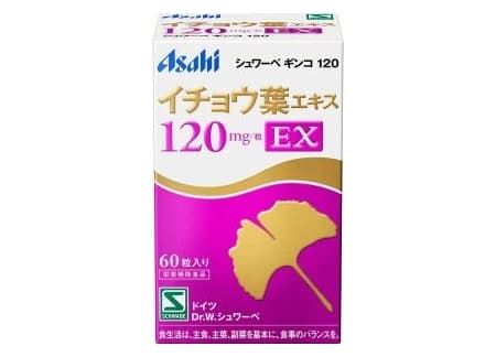 Viên uống chiết xuất lá bạch quả Asahi Schwabe Ginkgo 120mg EX 60 viên