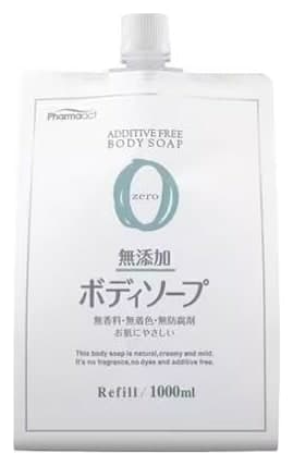 Sữa tắm PHARMAACT Additive-Free túi thay thế 1000ml