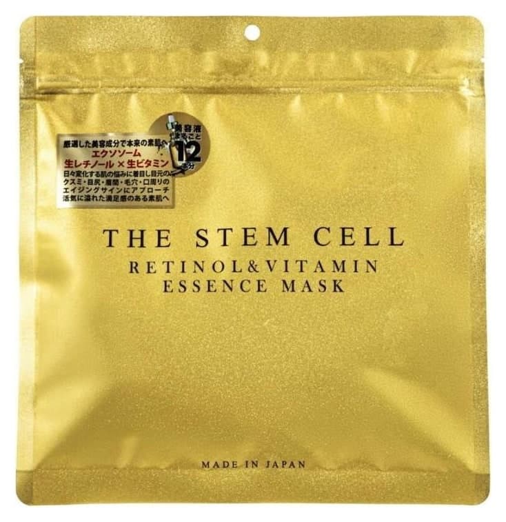 Mặt nạ THE STEM CELL Retinol & Vitamin Essence Mask 30 miếng