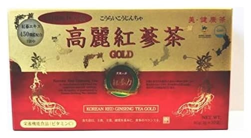 Trà hồng sâm Koryo Trade Japan Korean Red Ginseng Tea Gold 30 gói