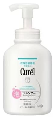 Dầu gội tạo bọt Curél Foaming Shampoo chai vòi 480ml