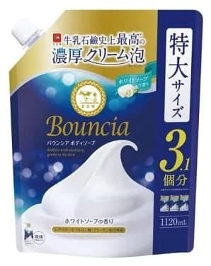 Sữa tắm Bouncia White Soap túi thay thế 360ml