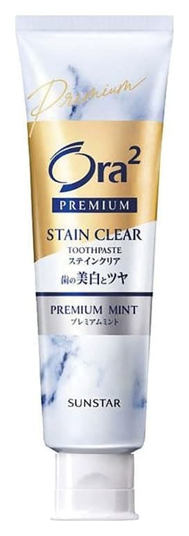 Kem đánh răng Ora2 Premium Stain Clear Premium Mint 100g