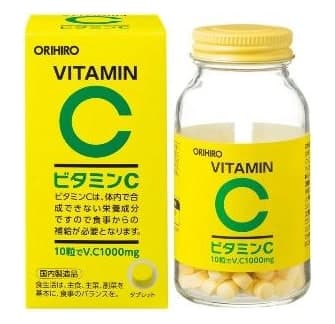 Viên uống bổ sung Vitamin C ORIHIRO 300 viên 30 ngày