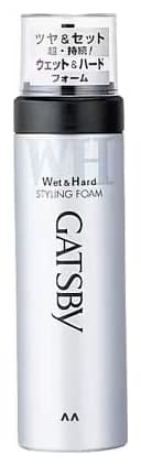 Bọt tạo kiểu tóc Gatsby Styling Foam Wet & Hard 185g