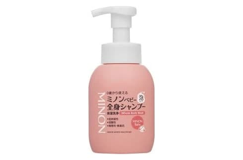 Sữa tắm gội Minon Baby dạng bọt chai 350ml