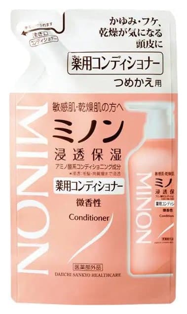 Dầu xả Minon cho da đầu nhạy cảm túi refill 380ml