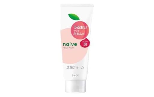 Sữa rửa mặt Naive Face Wash Moist (đào) 120g