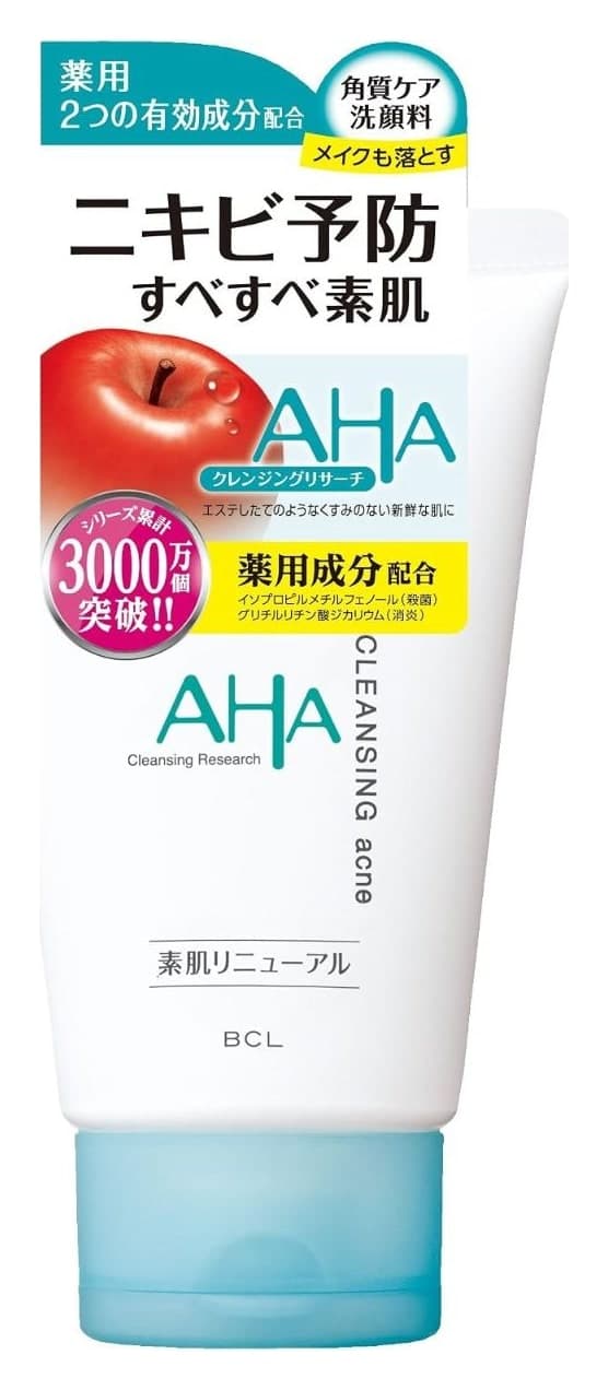 Sữa rửa mặt BCL AHA Cleansing Research Medicated Acne Wash 120g (tuýp trắng)