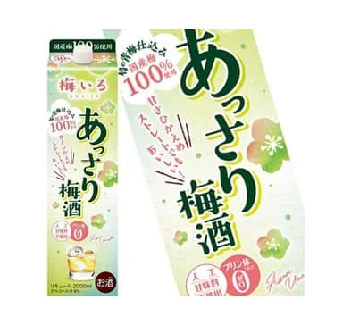 Rượu mơ Nhật Bản Umeiro Assari Umeshu Goudou Shusei 2000ml