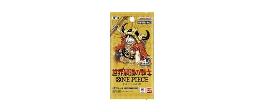 Thẻ bài ONE PIECE Card Game OP-17 Thế Giới Tối Cường Chiến Sĩ (Bản tiếng Nhật)