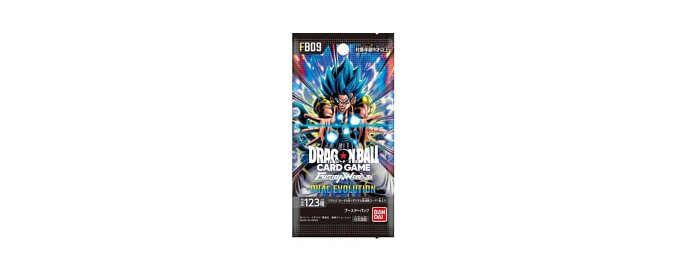 Thẻ bài Dragon Ball Super Fusion World FB09 DUAL EVOLUTION (Bản tiếng Nhật)