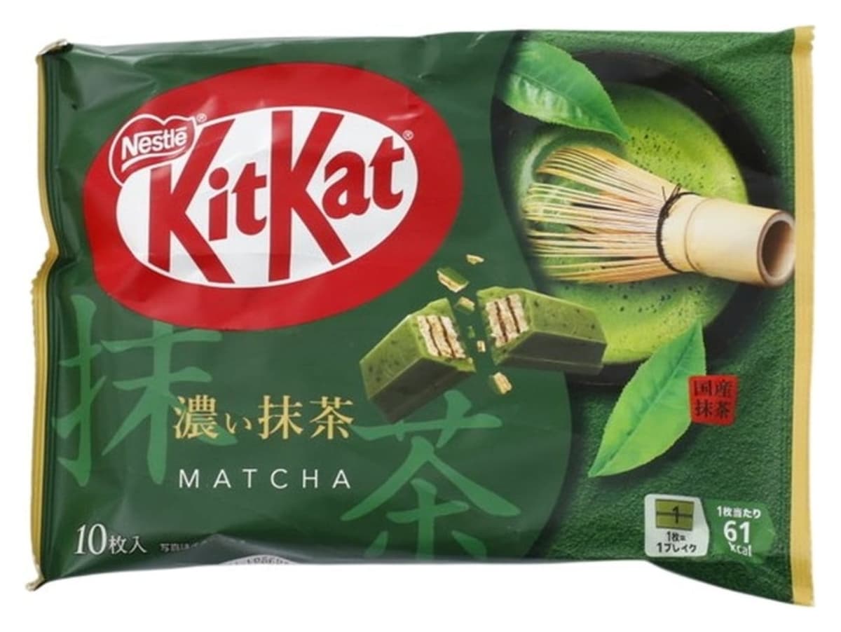 Bánh xốp sô-cô-la Nestle KitKat vị trà xanh Matcha đậm đà