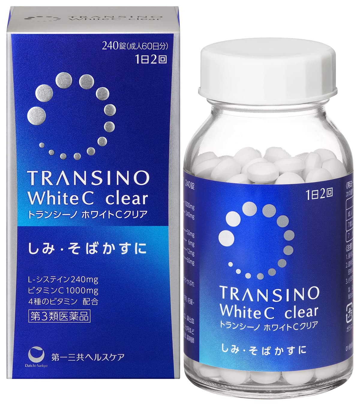 Viên uống trắng da Transino White C